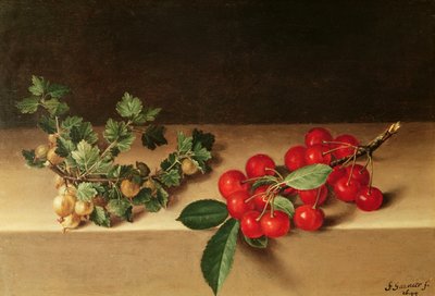 Frutta sul tavolo, 1644 da Francis Garnier